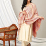 Color Cascade Acrylic Woolen Stole - Peach - Onesize Winter Stoles
