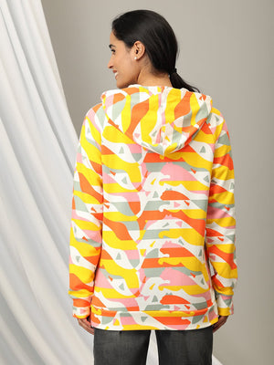 Color Splash maternity and Nursing Hoodie Sweatshirt - MNSWT - SD - CLRS - S