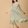 ColorWhirl Maternity and Nursing Dress - DRS - SK - CLRWR - S
