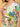 Colour Riot Maternity and Nursing Kaftan Nighty close-up of V-neckline with front button placket for nursing access.