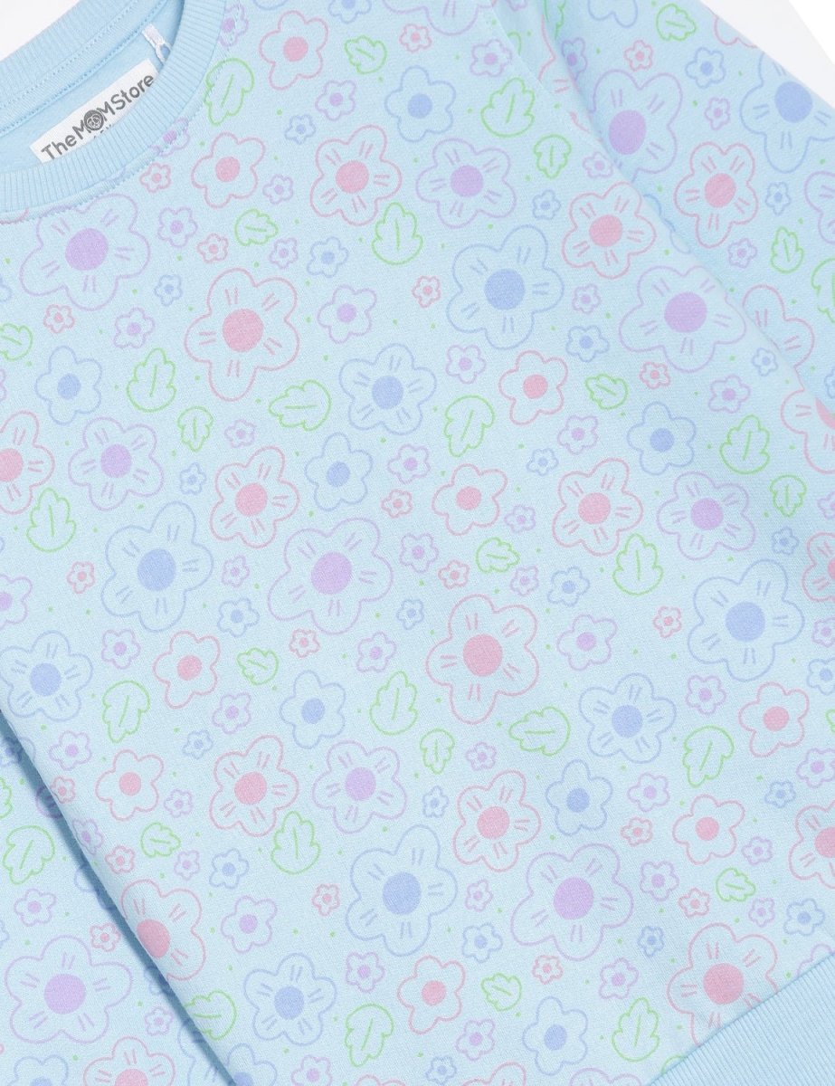 Colourful Daisies Jogger Set - KWW-AN-CDJG-0-6