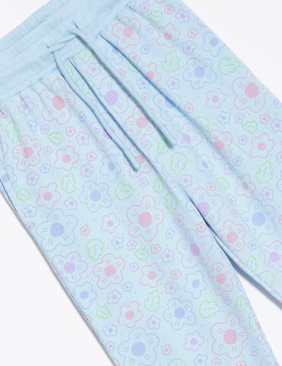 Colourful Daisies Jogger Set - KWW-AN-CDJG-0-6