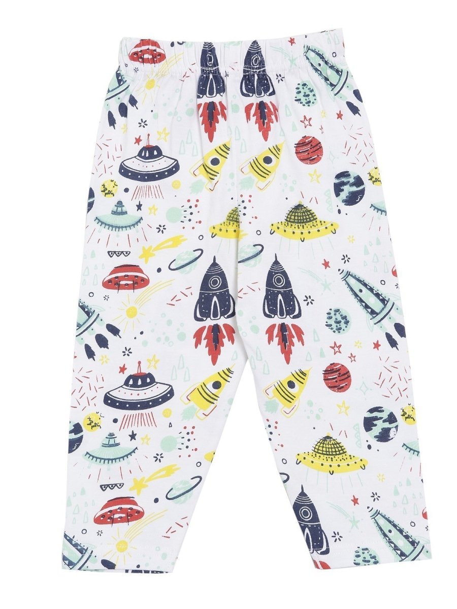 Combo of 2 Baby Pajama Sets - City Drive & Tour to the Space - PYJ-2-CDTS-0-6