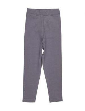 Combo of 2 Girls Full Length Leggings-Frost Grey and Brown - GLLG-2-FB-0-6