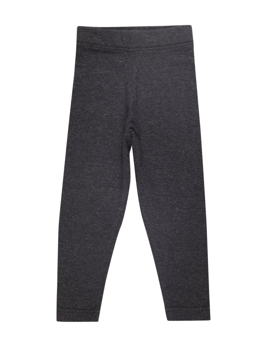 Combo of 2 Girls Full Length Leggings-Frost Grey and Brown - GLLG-2-FB-0-6