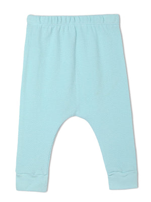 Pastel Blue Coloured Infant trouser  from the mom store