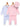 Combo of 2 Infant Sets: Pastel Pink & Lavender Infant Set