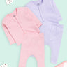 Pastel Pink & Lavender Infant Set