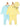 Combo of 2 Infant Sets: Pastel Yellow & Pastel Blue Infant Set