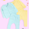 Pastel Yellow & Pastel Blue Infant Set