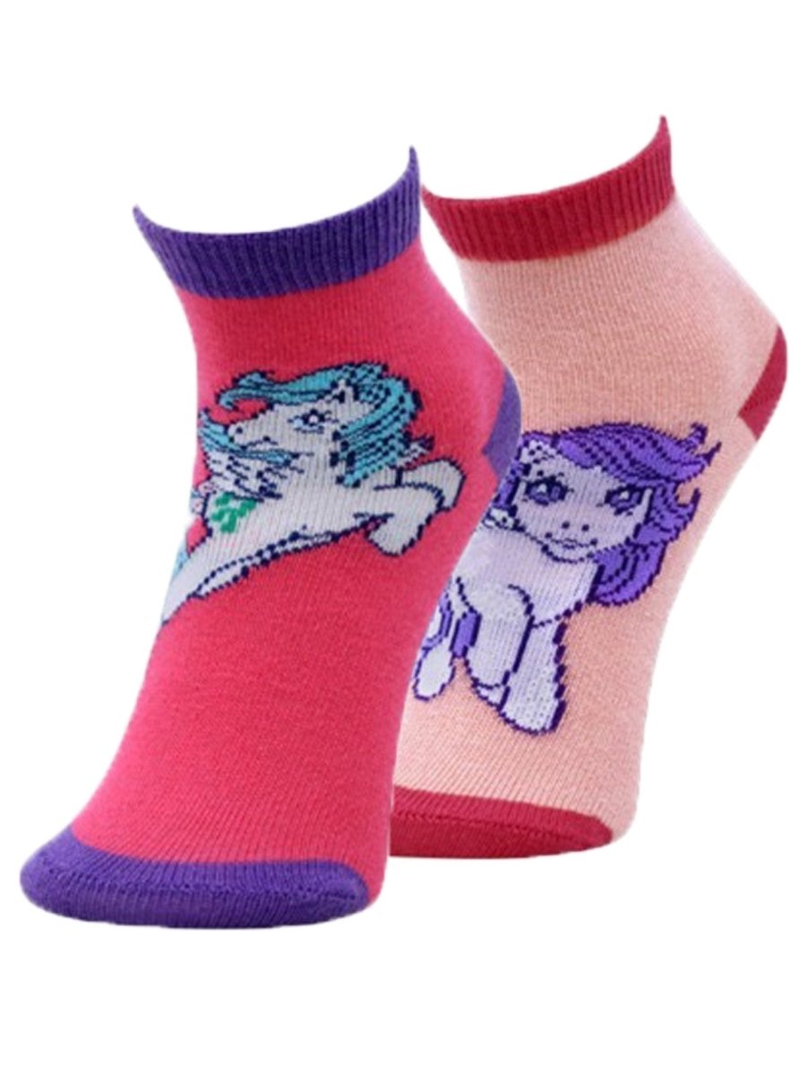 Combo Of 2 Kids Ankle Length Socks: Magic Bubble - SOC2-MBPF-6-12