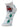 Combo Of 2 Kids Ankle Length Socks:Dear Santa-Pink, Ecru - SOC2-AF-DREC-6-12