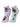 Combo Of 2 Kids Ankle Length Socks:Dear Santa-Pink, Ecru - SOC2-AF-DREC-6-12