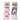 Combo Of 2 Kids Ankle Length Socks:Magic World-Grey, Pink - SOC2-AF-MGGP-6-12
