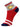 Combo Of 2 Kids Ankle Length Socks:Rider:Creme, Red - SOC2-AF-RDCR-6-12