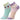 Combo Of 2 Kids Ankle Length Socks:Sweet Berry: Mint, Peach - SOC2-AF-SMP-6-12