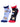 Combo Of 2 Kids Ankle Length Socks:Truck Time: Blue, Black - SOC2-AF-TRTBBK-6-12