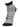 Combo Of 2 Kids Ankle Length Socks:Zebra:Grey, Black - SOC2-AF-ZBGB-6-12