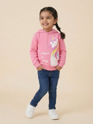 Combo of 2 Kids Hooded Sweatshirts - 0-6-months Kids Winter Hoodies