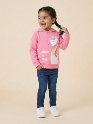 Combo of 2 Kids Hooded Sweatshirts - 0-6-months Kids Winter Hoodies
