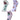 Combo Of 3 Kids Ankle Length Socks:Dear Santa: Ecru,Pink, Lavender - SOC3-AF-DEPL-6-12