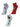 Combo Of 3 Kids Ankle Length Socks:Dear Santa: Grey,Red, Ecru - SOC3-AF-DGRE-6-12