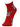 Combo Of 3 Kids Ankle Length Socks:Dear Santa: Grey,Red, Ecru - SOC3-AF-DGRE-6-12
