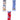 Combo Of 3 Kids Ankle Length Socks:Fly High:Ecru, Blue, Red - SOC3-AF-FHEBR-1-2