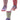 Combo Of 3 Kids Ankle Length Socks:Little Pony-Pink, Peach, Lemon - SOC3-AF-LPLM-6-12