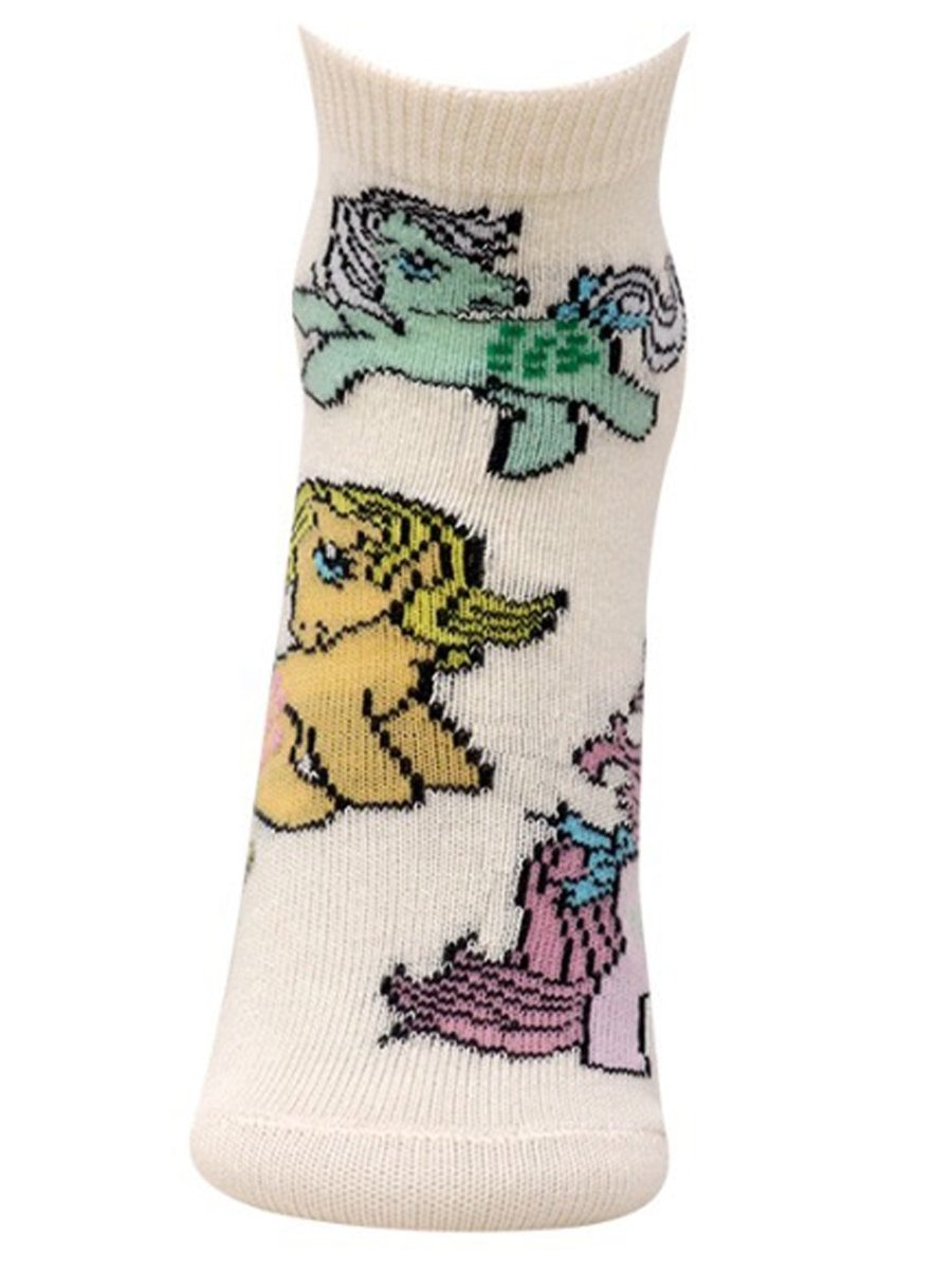 Combo Of 3 Kids Ankle Length Socks:Magic World-Cream, Blue, Grey - SOC3-AF-MCBG-6-12