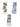 Combo Of 3 Kids Ankle Length Socks:Magic World-Cream, Blue, Grey - SOC3-AF-MCBG-6-12