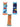 Combo Of 3 Kids Ankle Length Socks:My Dino:Orange, Aqua,Blue - SOC3-AF-MOAB-6-12