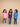 Combo of 3 Kids Hooded Sweatshirts - Pink-Purple-Blue Kids Winter Hoodies