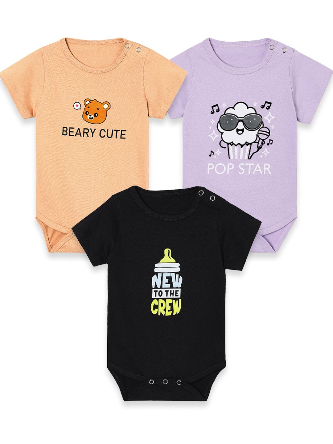 Combo of 3 Onesie: Style B - ONC3 - PSBCNC - PM