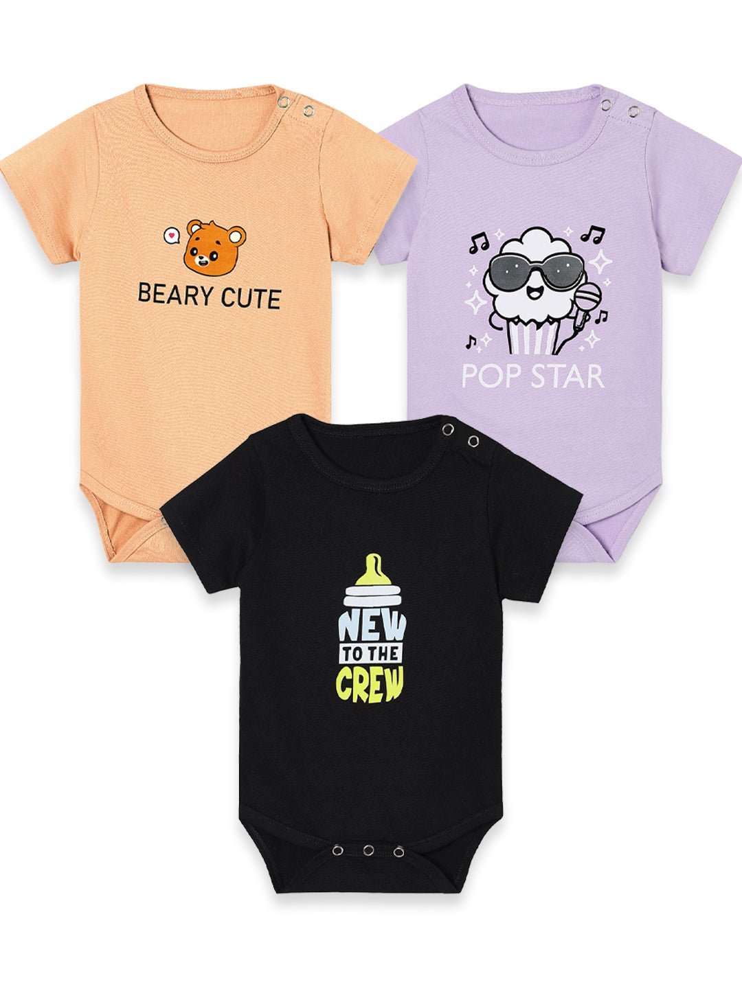 Combo of 3 Onesie: Style B - ONC3 - PSBCNC - PM