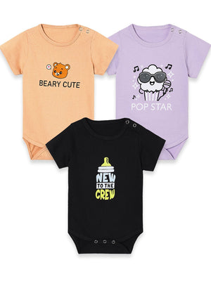 Combo of 3 Onesie: Style B - ONC3 - PSBCNC - PM