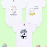 Combo of 3 Onesie: Style C - ONC3 - HWIAPR - PM