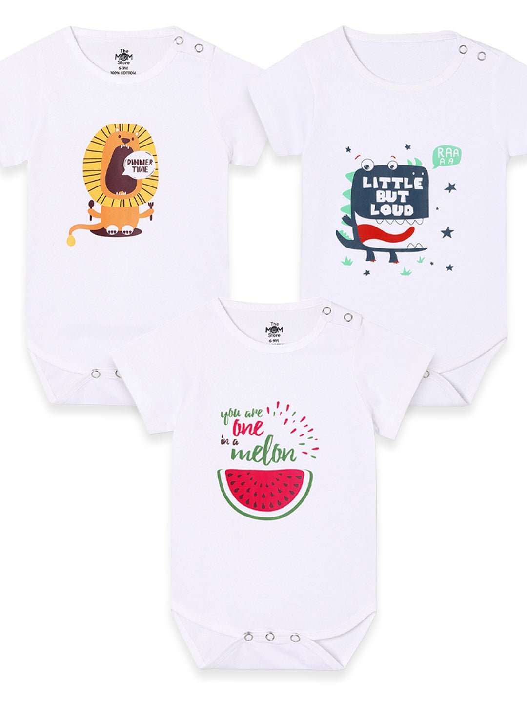Combo of 3 Onesie: Style D - ONC3 - OMLBDT - PM