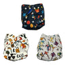 Combo of 3 Reusable Diapers - Option 3 - CD3-PRECK-3-3