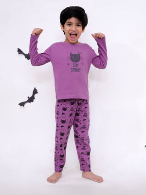 Combo Of 3: Stay Spooky Matching Pajama Set For Mom And Baby - Halloween Costumes