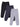Combo of 3 Sweatpants-Grey, Navy Blue and Black - SP-3-GNB-0-6