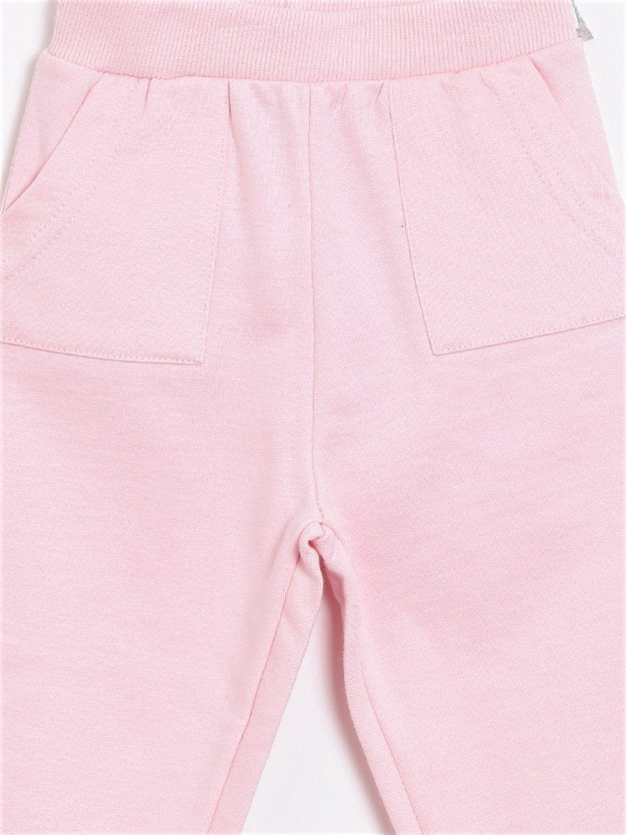 Combo of 3 Sweatpants-Pink, Grey and Black - SP-3-PGB-0-6