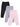 Combo of 3 Sweatpants-Pink, Grey and Black - SP-3-PGB-0-6