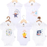 Combo of 5 Baby Onesies - Option D - ONC-5JSIIL-PM