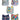 Combo of 5 Reusable Diapers - Option G - DPR-5-SMJRB-3-3