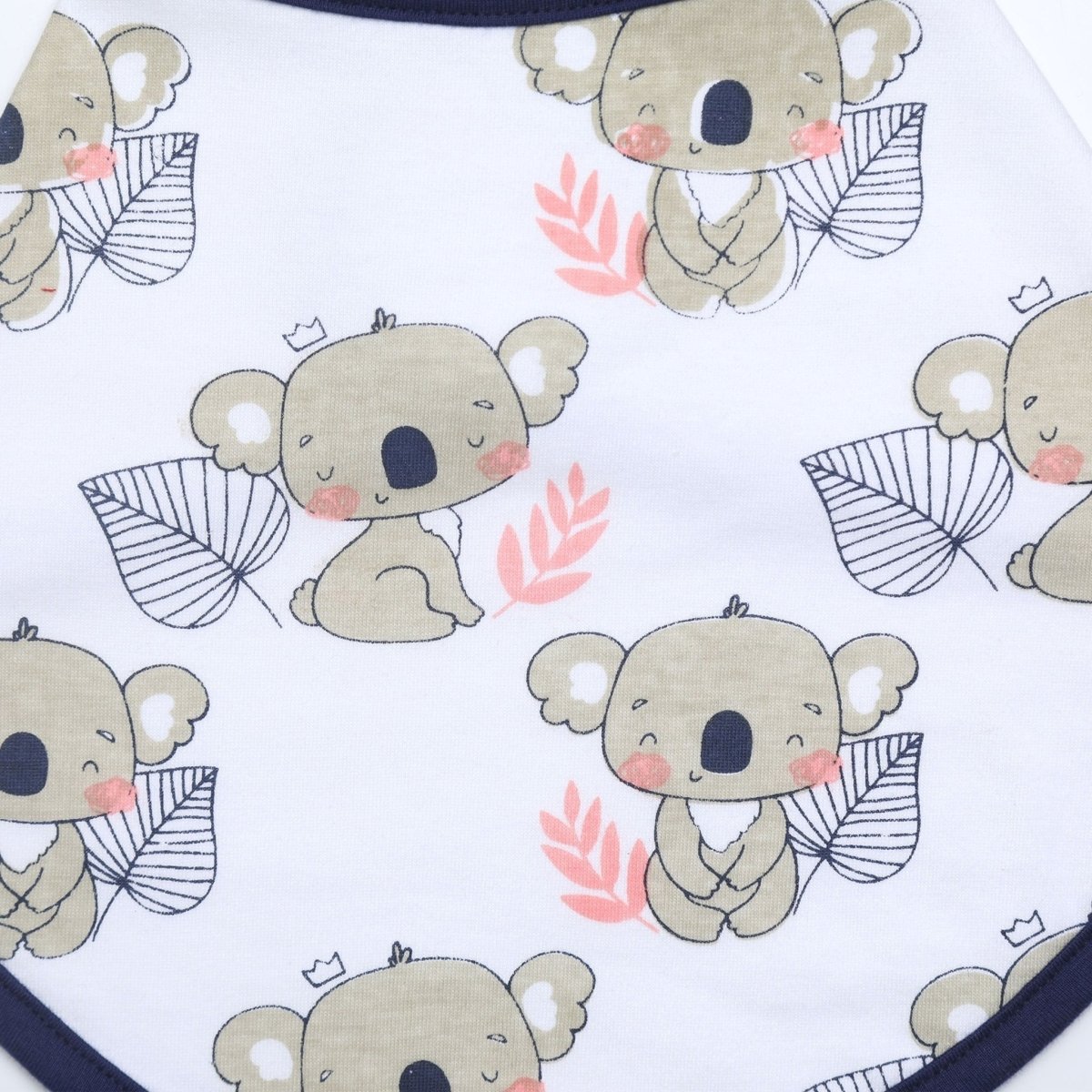 Combo Of Baby Koala And Hello Bear Feeding Bibs- (Pack of 2) - FEDB-2-BKHB