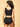 Combo Of Maternity Nursing Sleep Bra and Overbelly Support Panties -Black - LNGR2-AN-BLK-S