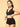 Combo Of Maternity Nursing Sleep Bra and Overbelly Support Panties -Black - LNGR2-AN-BLK-S
