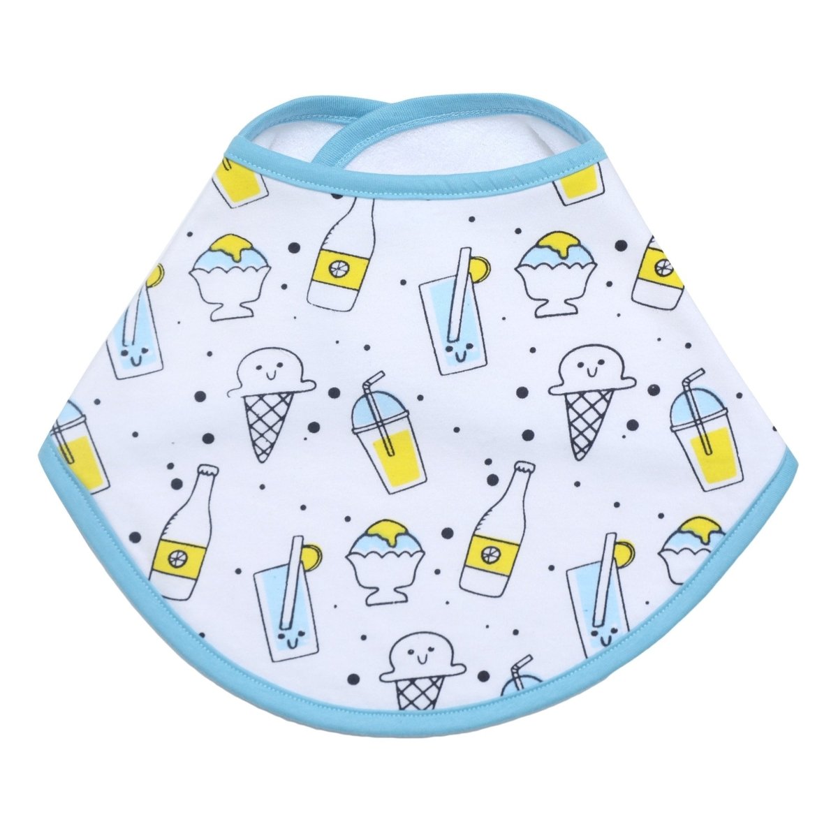 Combo of My Smoothie And Fruity Cutie Feeding Bibs- (Pack of 2) - FEDB-2-MSFC