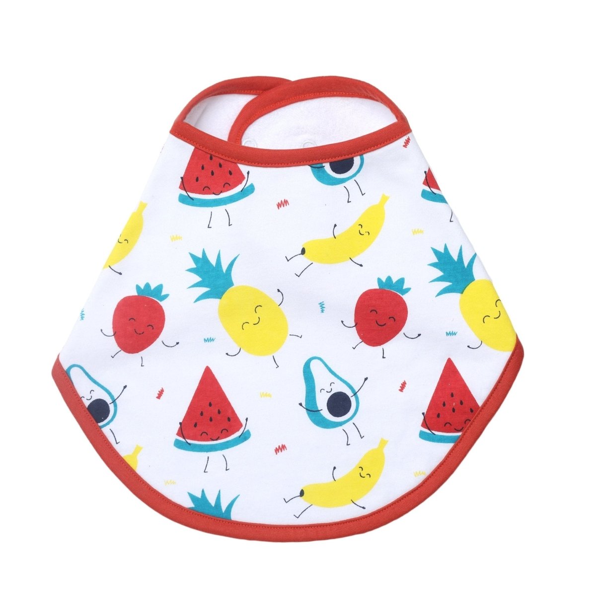 Combo of My Smoothie And Fruity Cutie Feeding Bibs- (Pack of 2) - FEDB-2-MSFC